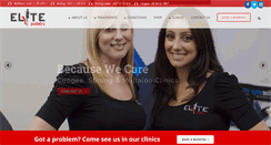 Desktop Screenshot of elitepodiatry.com